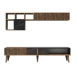 Hanah Home Milan - Nogal y Negro